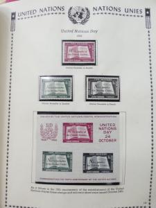 EDW1949SELL : U.N. The Ultimate collection in 3 albums Cplt 1951-2001 All VF MNH