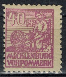 Germany - Russian Zone - Mecklenburg-Vorpommern - Scott 12N25 MNH (SP)