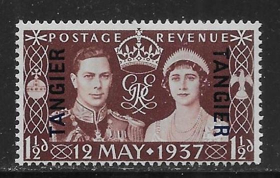 Great Britain - Offices in Morocco 514 KGVI Coronation single MNH