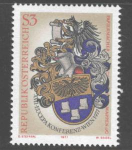 Austria Scott 1065  MNH** 1977 coat of arms stamp