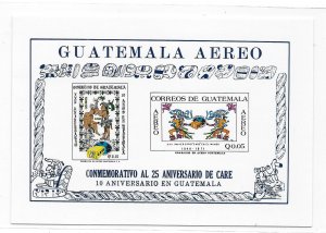 Guatemala 1971 25th anniversary of CARE Mayas S/S Sc C459a MNH C7