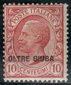 Oltre Giuba  #4  Mint H CV $4.25