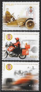 Portugal 2565-2567 MNH - 100th Anniversary of the Automobile Club of Portugal