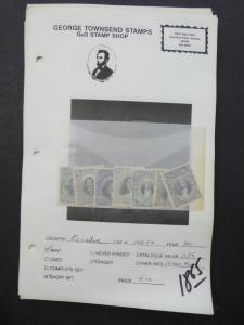 EDW1949SELL : ECUADOR Mint & Used collection on display pages Scott Catalog $317