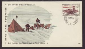 Belgium B605 Dogs 1957 U/A FDC