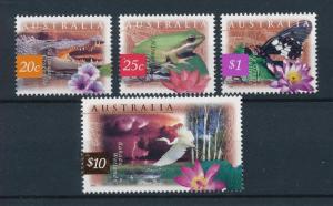 [73560] Australia 1997 Animals Frog Butterfly Bird Flowers Crocodile  MNH