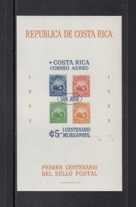 Costa Rica Scott #C366 Imperf S/Sheet MNH