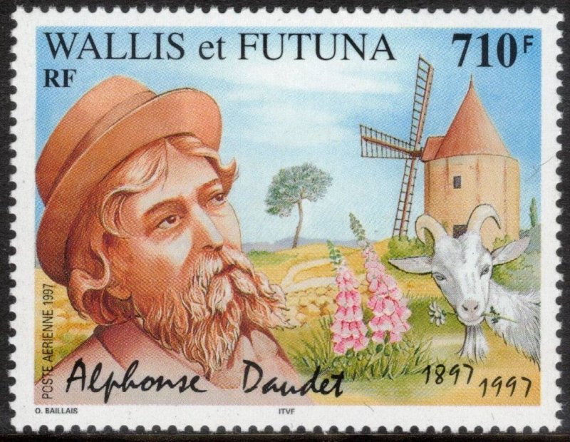 WALLIS & FUTUNA 1997 Alphonse Daudet; Scott C200; MNH