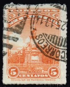 Mexico #654 Columbus Monument; Used (0.25)