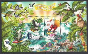 Christmas Island #575a MNH ss, Christmas 2018, issued 2018