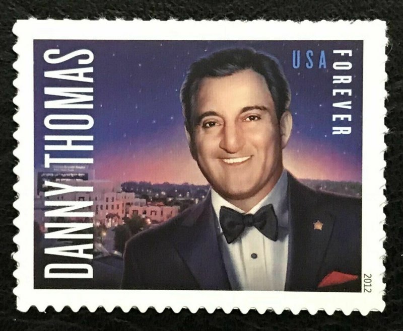 2012 Scott #4628 - Forever - DANNY THOMAS - COMEDIAN - Single Mint NH
