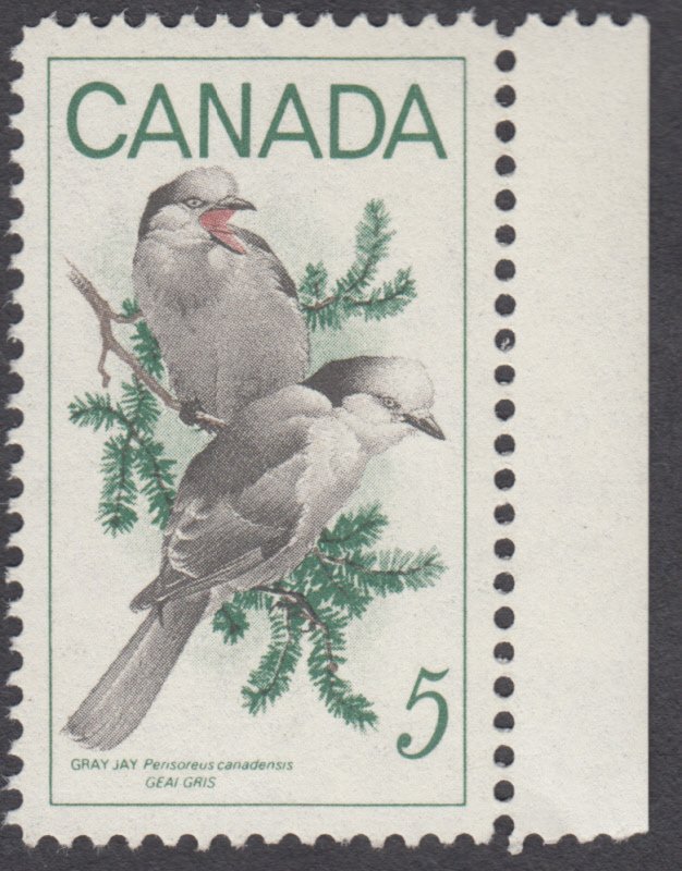 Canada - #478 Wildlife - Gray Jays - MNH