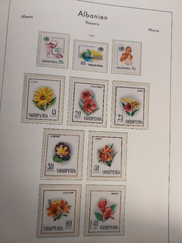 ALBANIA; 1960-70s Beautiful MINT MNH Unmounted COLLECTION