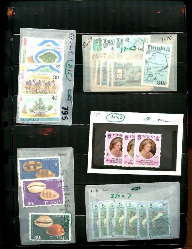 TUVALU SOUND OG NH U/M COLLECTION LOT 2 PHOTOS #1 $$$$$$$