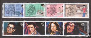 Germany Sc B654/B669 MNH. 1987-88, 2 cplt sets VF 4;9