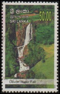 Sri Lanka 1456 - Used - 50r Devon Waterfall (2003) (cv $1.05)