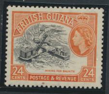 British Guiana SG 339 Mint Light Hinge  (Sc# 261 see details) 