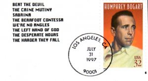 #3152 Humphrey Bogart Mini Special FDC