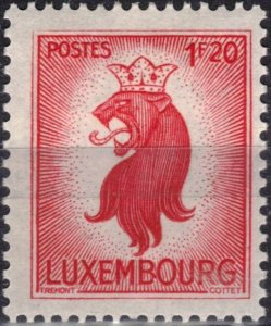 Luxembourg #239, Unused, Hinged