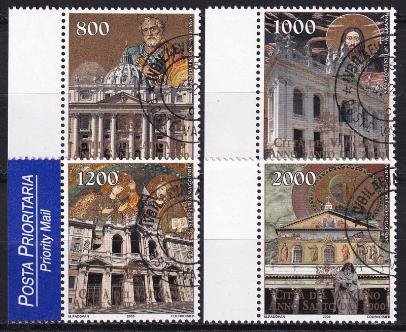 2000 - VATICAN - Scott #1137-1140 - used