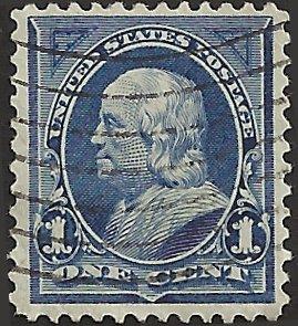 # 264 BLUE USED BEN FRANKLIN