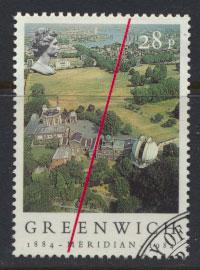 GB SG 1256 SC# 1060 - Used First Day Cancel - Greenwich Meantime