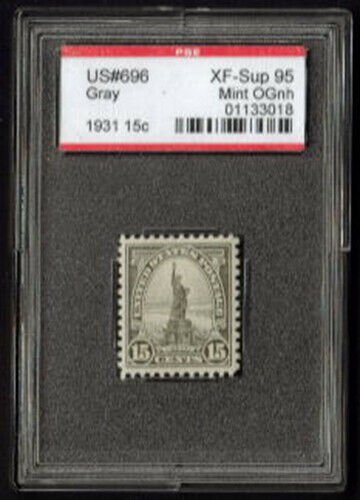 MALACK 696 XF-SUPERB OG NH, w/PSE (GRADED 95, encaps..MORE.. g5175