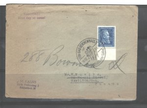 GERMANY, TO CANADA,1951, #686 NO CANCELLATION ON REVERSE