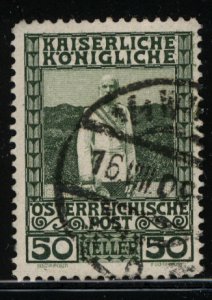 Austria 1908  Scott #121 used