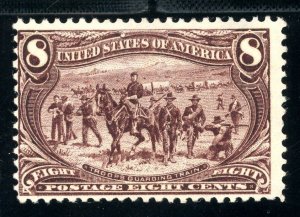 USAstamps Unused FVF US 1898 Trans-Mississippi Troops Scott 289 NG