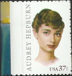 # 3786 MINT NEVER HINGED ( MNH ) AUDREY HEPBURN