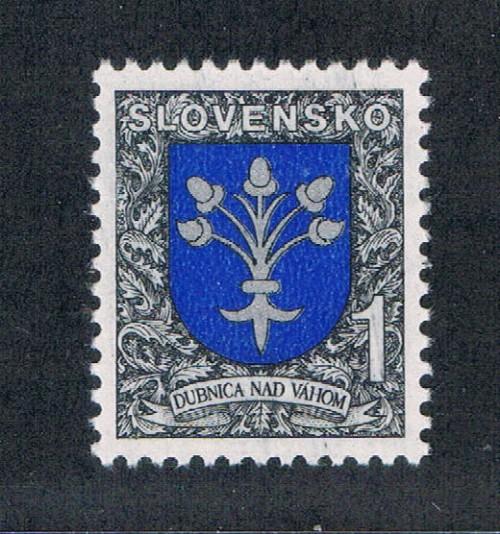 Slovakia #169 NH Arms of Dubnica nad Vahom (S0161)