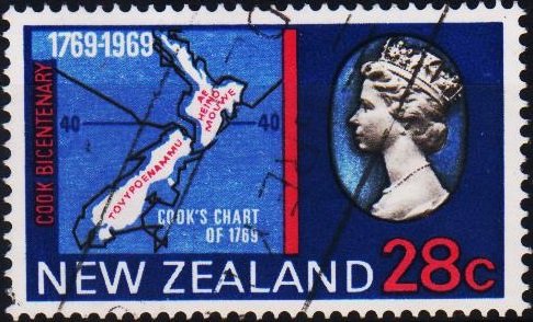 New Zealand. 1969 28c S.G.909 Fine Used