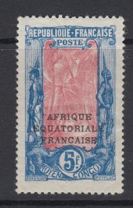 MIddle Congo, Scott 50 (Yvert 88), MLH