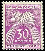 France - J70 - MNH - (Penciled Back) - SCV-0.25