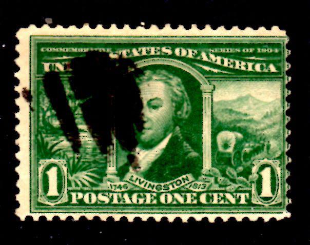 US 323 Louisiana Purchase Issue - Robert R Livingston