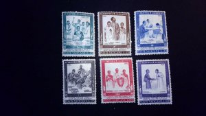 Vatican City Sc# 404-409 MH Complete Set (1964)