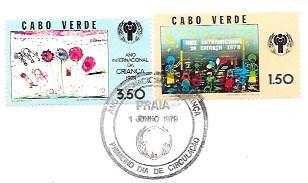 Cabo Verde  FDC International Year of the Child 1979