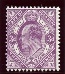 Cape of Good Hope 1903 KEVII 3d magenta superb MNH. SG 74. Sc 67.