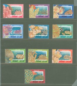 Niue #684-693  Single (Complete Set)