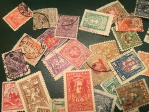 ICOLLECTZONE Lithuania Stamp Collection (Box 1)