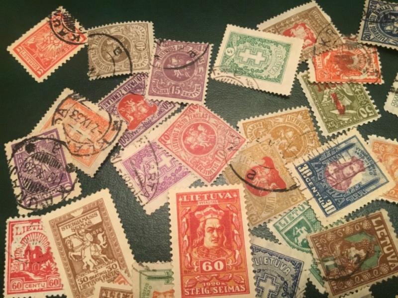 ICOLLECTZONE Lithuania Stamp Collection (Box 1)
