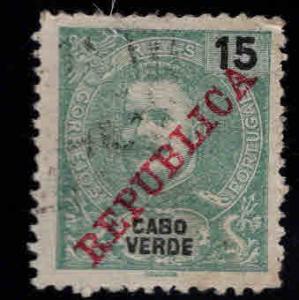 Cabo or Cape Verde Scott 88 Used King Carlos stamp