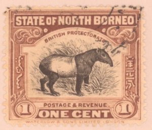 North Borneo, Scott #136, Used