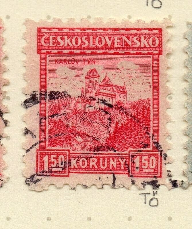 Czechoslovakia 1926-27 Issue Fine Used 1.50k. NW-148606