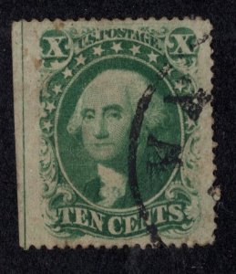 U.S. - 35 - Staddle Pane version - Very Fine - Used