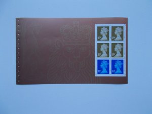 2000 SG Y1683L 19p RB & 38p Perf 14 Prestige Booklet Pane Special By Design DX24