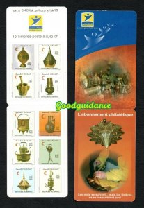 2011- Morocco- Maroc-Cobber Art- Articles en cuivre- Self-Adhesive booklet MNH** 