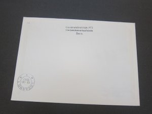 Switzerland 1963 FFD to Zurich