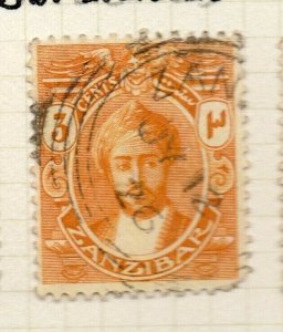 Zanzibar 1922 Early Issue Fine Used 3c. NW-187277